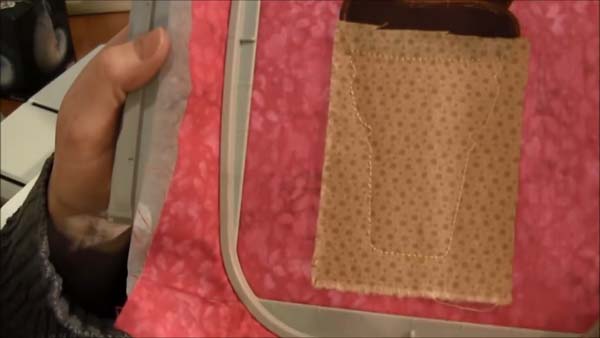 Machine Applique Embroidery Tutorial 19 Stitch Cutting Line