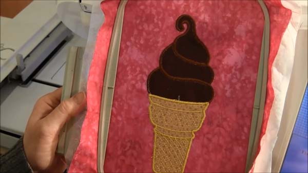 Machine Applique Embroidery Tutorial 21 Pattern Complete