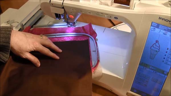 Machine Applique Embroidery Tutorial 8 Cut Fabric