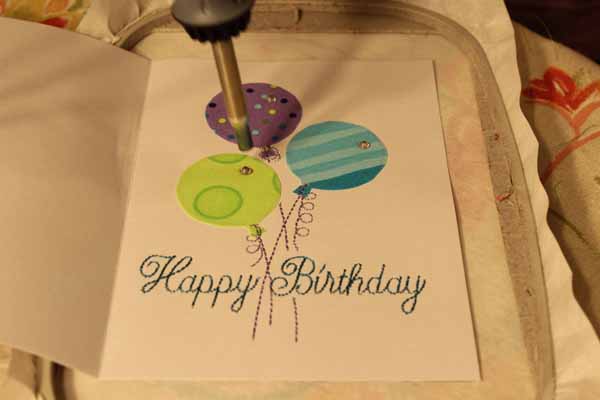 Machine Embroidered Greeting Cards Tutorial Affixing Crystals 1.JPG