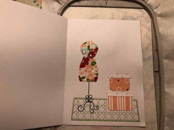 Machine Embroidered Greeting Cards Tutorial Fabric Ironed on Special Card.JPG