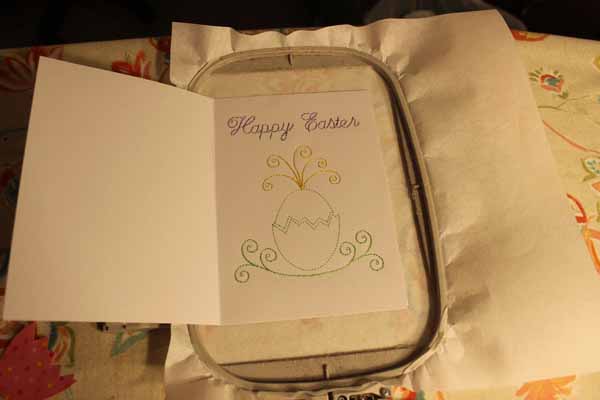Machine Embroidered Greeting Cards Tutorial Stitching Before Adding Fabrics.JPG