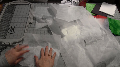 Machine Embroidery Stabilizer Quick Tip