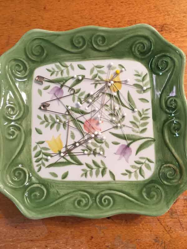 DIY Magnetic Pin Dish - Completed