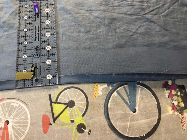 Mend Sheet Fold Edge Half Inch