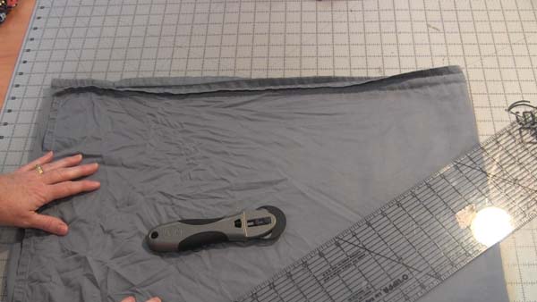 Mend Sheet Fold Sheet to Cut