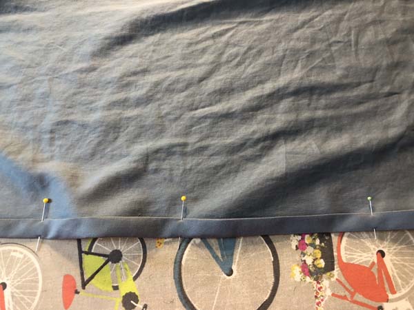 Mend Sheet Pin Folded Edge