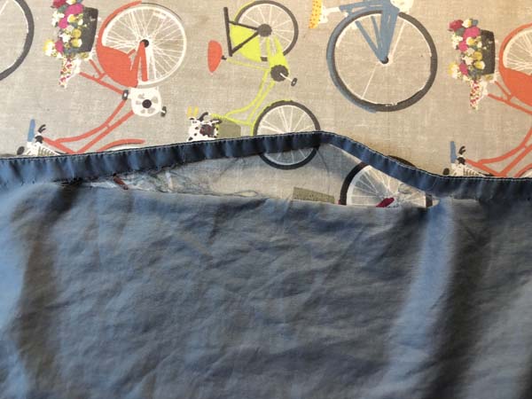 Mend Sheet View of Tear