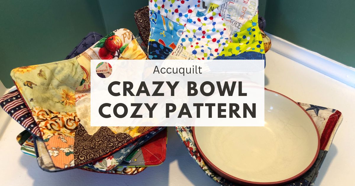 How to Make a Fabric Bowl Cozy  EASY Beginner Friendly Sewing Pattern 