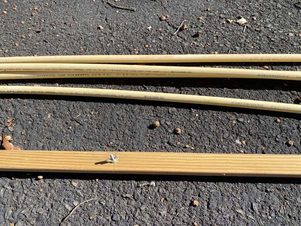 Mini Hoop Tunnel Hoops and Cross support