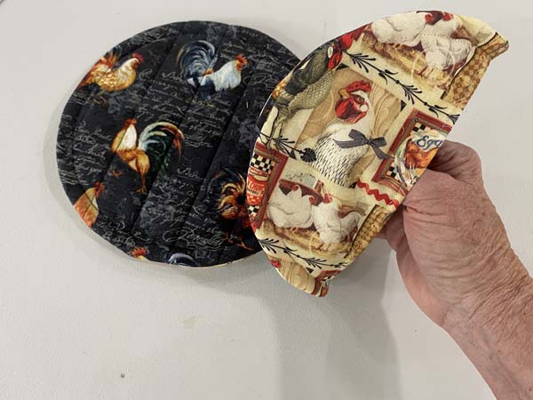 Mini Oven Mitts 19 Hand Inside Mini Oven Mitt