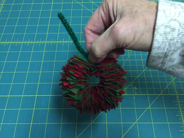 Mini Wreath Ornament Bend Into Circle