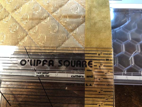 Mitered Corner 3 Meaure Quarter Inch