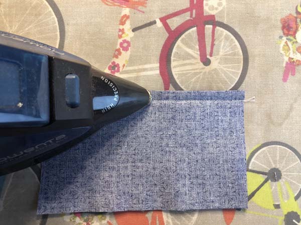 Mock French Seam 11 Press Seam Together