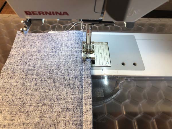 Mock French Seam 12 Sew Seams together