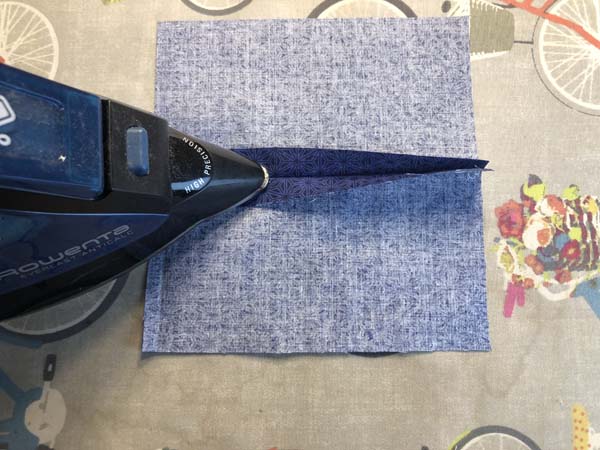 Mock French Seam 4 Press Seam Open