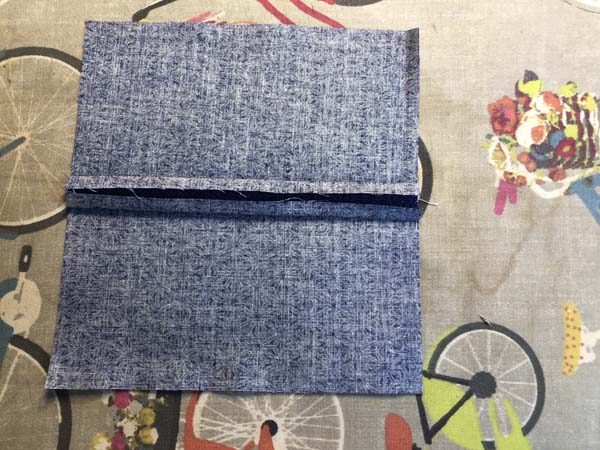 Mock French Seam 9 Seams Pressed To Center