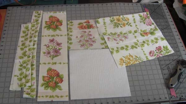 Mothers Day Pillow with Cording Cut Pieces