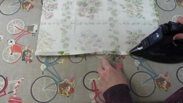 Mothers Day Pillow with Cording Fold Backing Twice