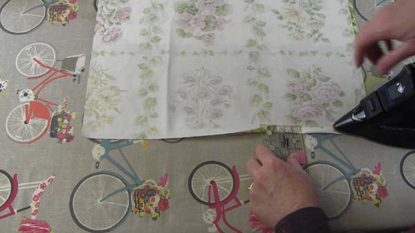 Mothers Day Pillow with Cording Fold Backing