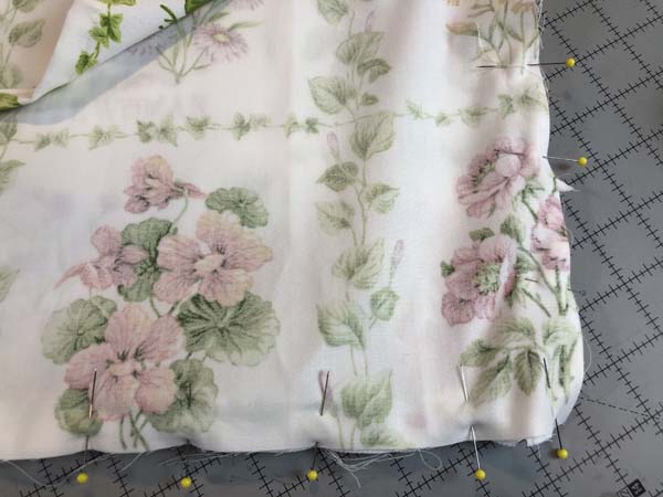 Mothers Day Pillow with Cording Pin Backing Corner