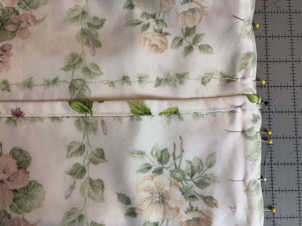 Mothers Day Pillow with Cording Pinned Backing