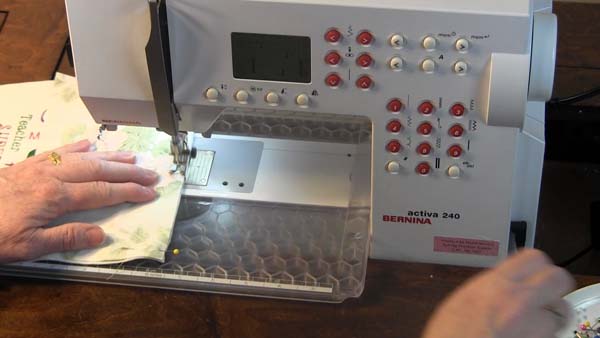 Mothers Day Pillow with Cording Sew Borders