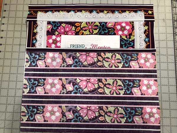 Mothers Day Pillow with Lace Place First Back Piece