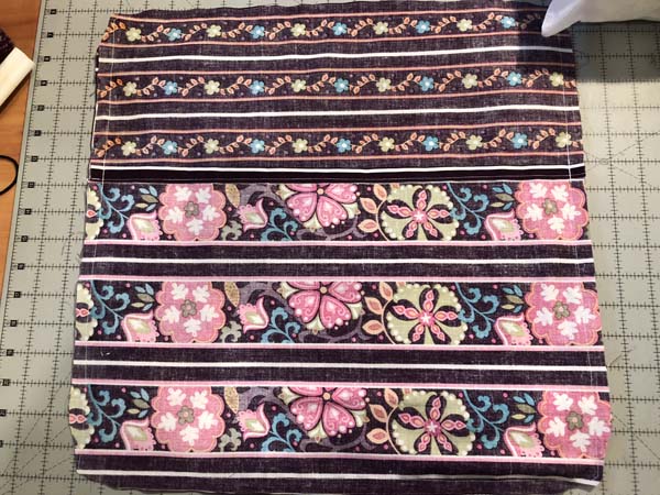 Mothers Day Pillow with Lace Sewn Back