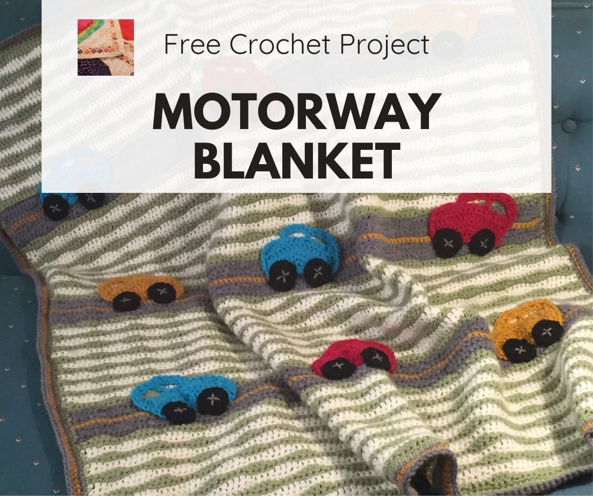 Free Crochet Motorway Blanket Pattern Needlepointers