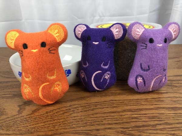 Mouse Cat Toys Finished