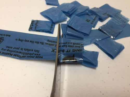 Newspaper Plastic Bag Yarn