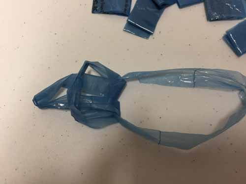 Newspaper Plastic Bag Yarn