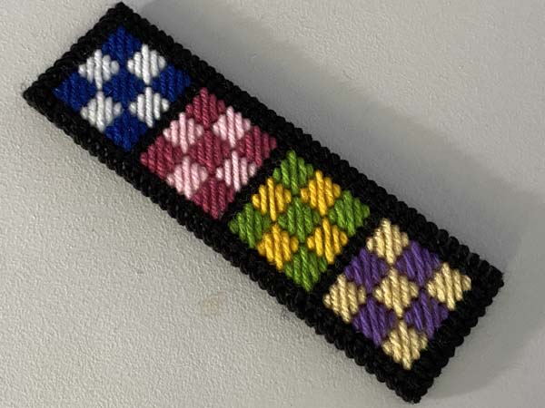 Nine Patch Bookmark 23 Bookmark Finished