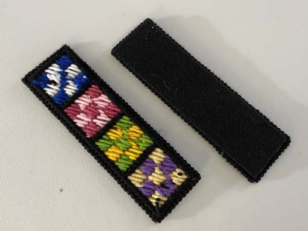 Nine Patch Bookmark 24 Back Of Bookmark