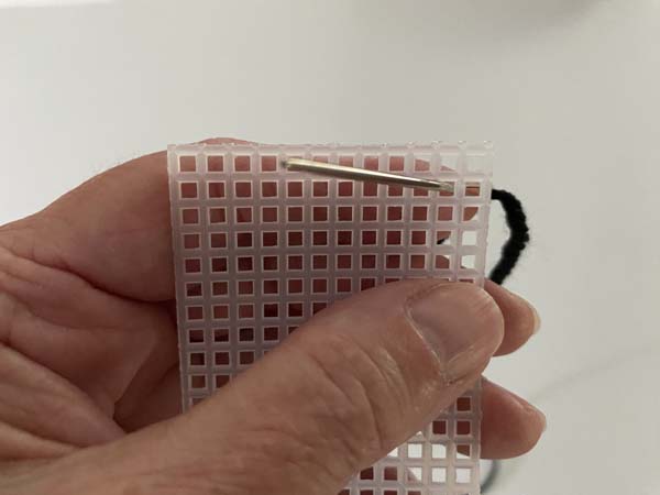 Nine Patch Bookmark 3 Start Stitch