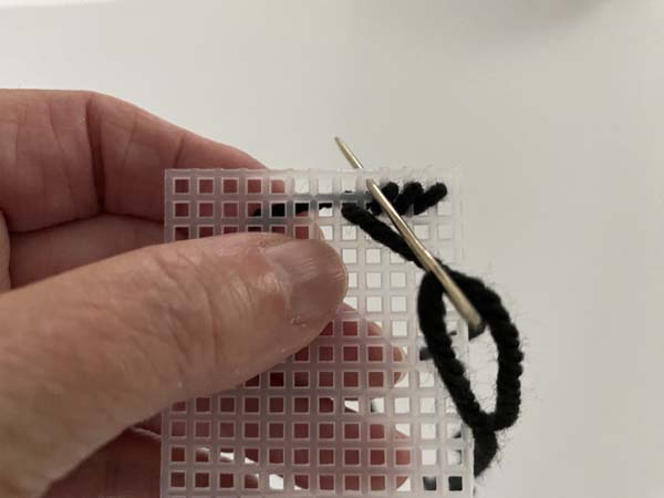 Nine Patch Bookmark 6 Stitching