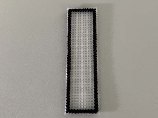 Nine Patch Bookmark 8 Outline