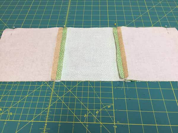 Nine Patch Pillow - Pin Rows
