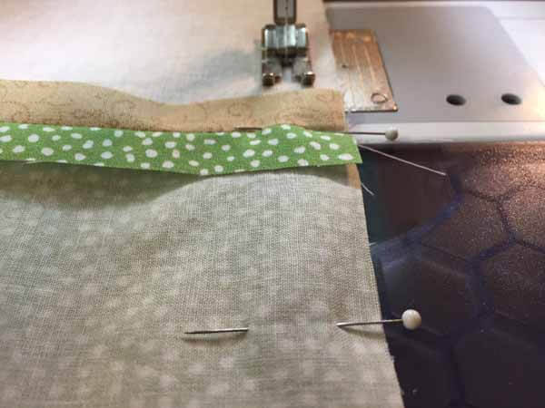 Nine Patch Pillow - Sew Rows