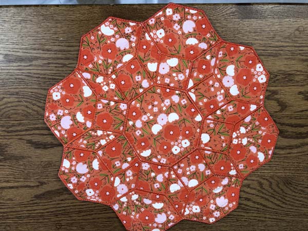 Octagon Splendor Placemats Back