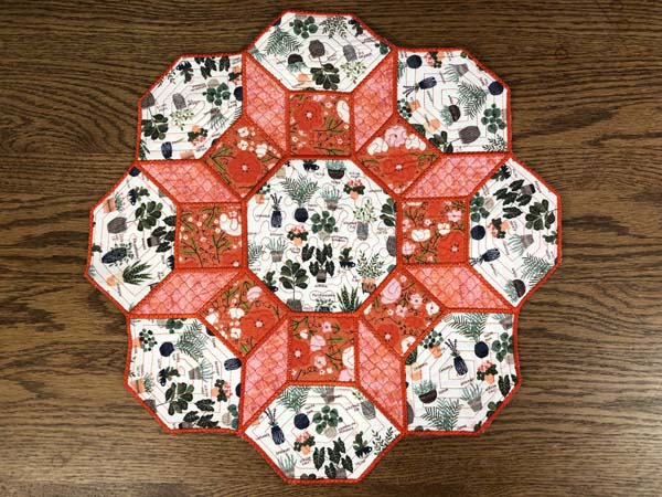 Octagon Splendor Placemats Plants