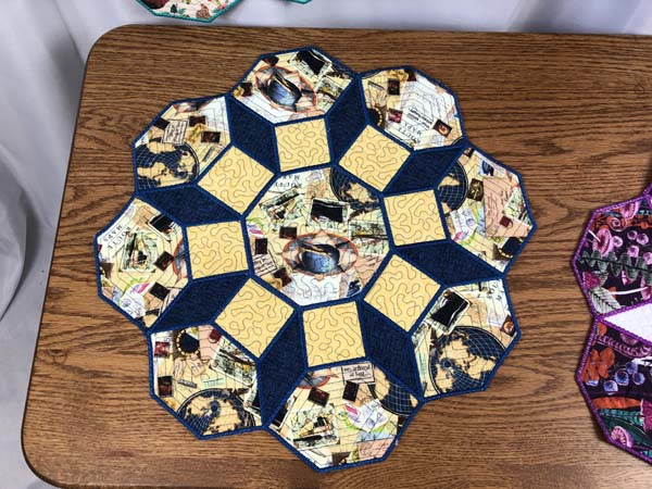 Octagon Splendor Placemats Travel