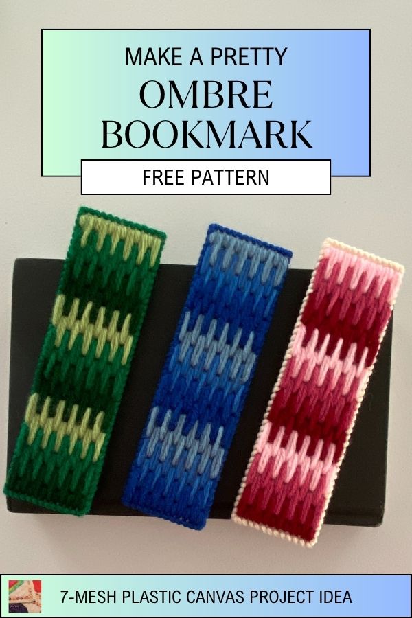Ombre Bookmark - pin