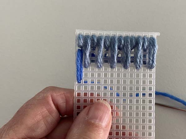 Ombre Boomark Make Another Vertical Stitch