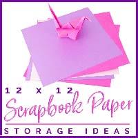 How to Organize Scrapbook Paper (and Scraps!) - Aubree Originals