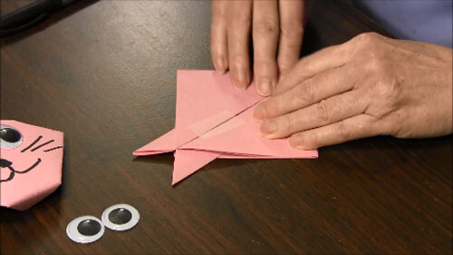 Origami Bunny Face