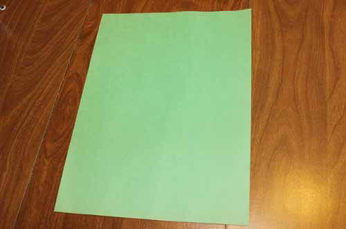 Origami Frog: Step 1