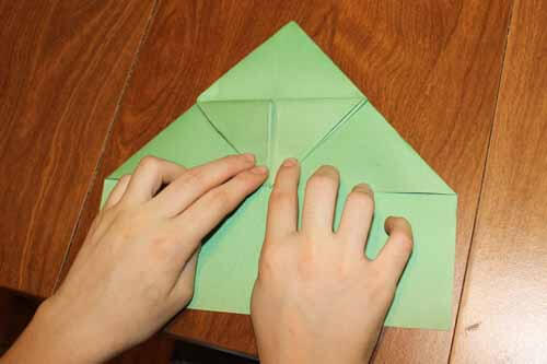 Origami Frog: Step 10