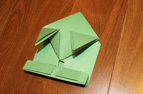 Origami Frog: Step 15